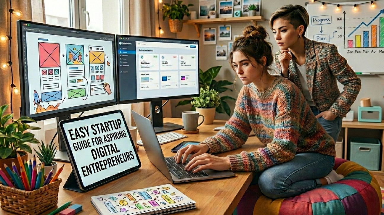 Easy Startup Guide for Aspiring Digital Entrepreneurs